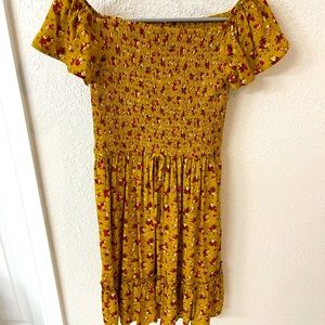 Off the Shoulder Floral Dress